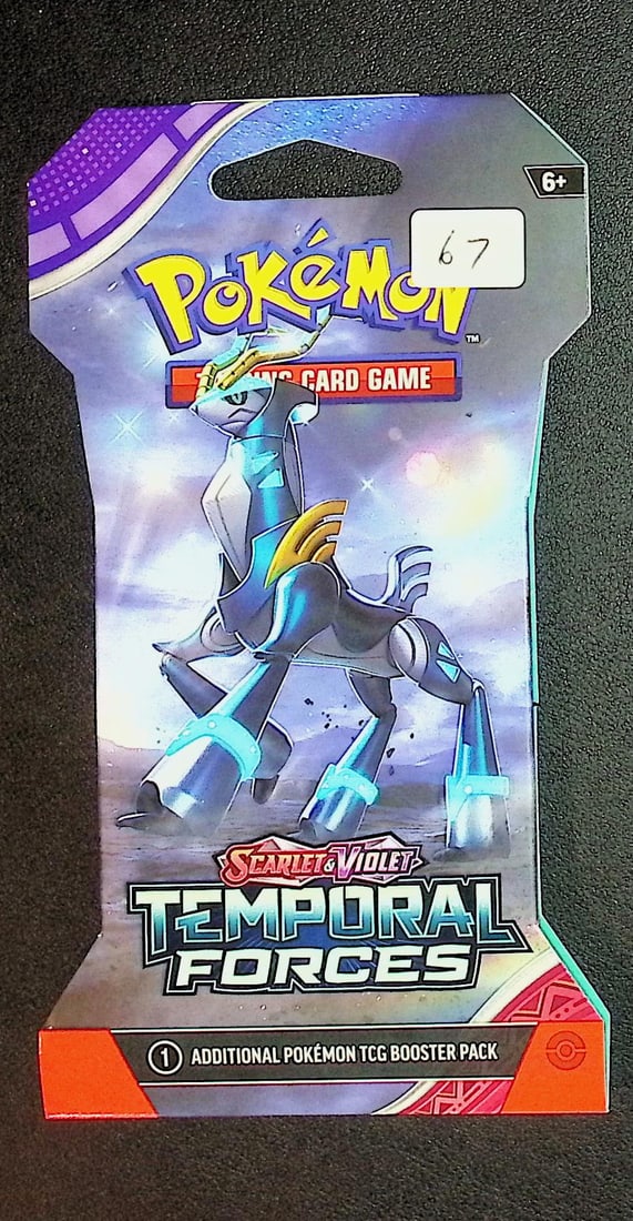 2024 Pokemon Scarlet & Violet Temporal Forces 10 Card Booster Pack, Charizard, Pikachu: Pokemon Trading Card Game Cards, Charizard, Pikachu, Mewto, EX, Referse Holo, Holo Rare Cards, Secret Rare Cards, Full Art Cards, Evee, 3 Stars Ultra Rare Cards, Double Rare, Illustration Rare, Specia