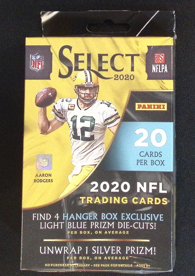2020 Panini Select Football Hanger Box. 20 Cards Per Box (1 of 1)