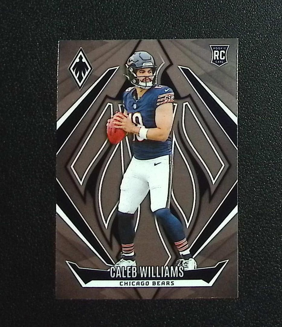 Caleb Williams Rookie Card 2024 Panini Phoenix #151 Chicago Bears: Panini, Donruss Optic, & Donruss Select, Prizm, Mosaic, Contenders, Zenith, Phoenix, Illusions, Absolute, Rookie NFL Sports Trading Cards, SP, SSP, Cards, Football Cards for Sale Near Me, Superbowl & 
