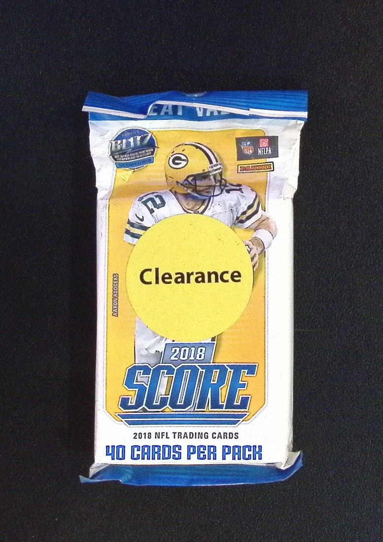 2018 Score Football Fat Pack. 40 Cards. Josh Allen, Lamar Jackson RCs?? (1 of 1)