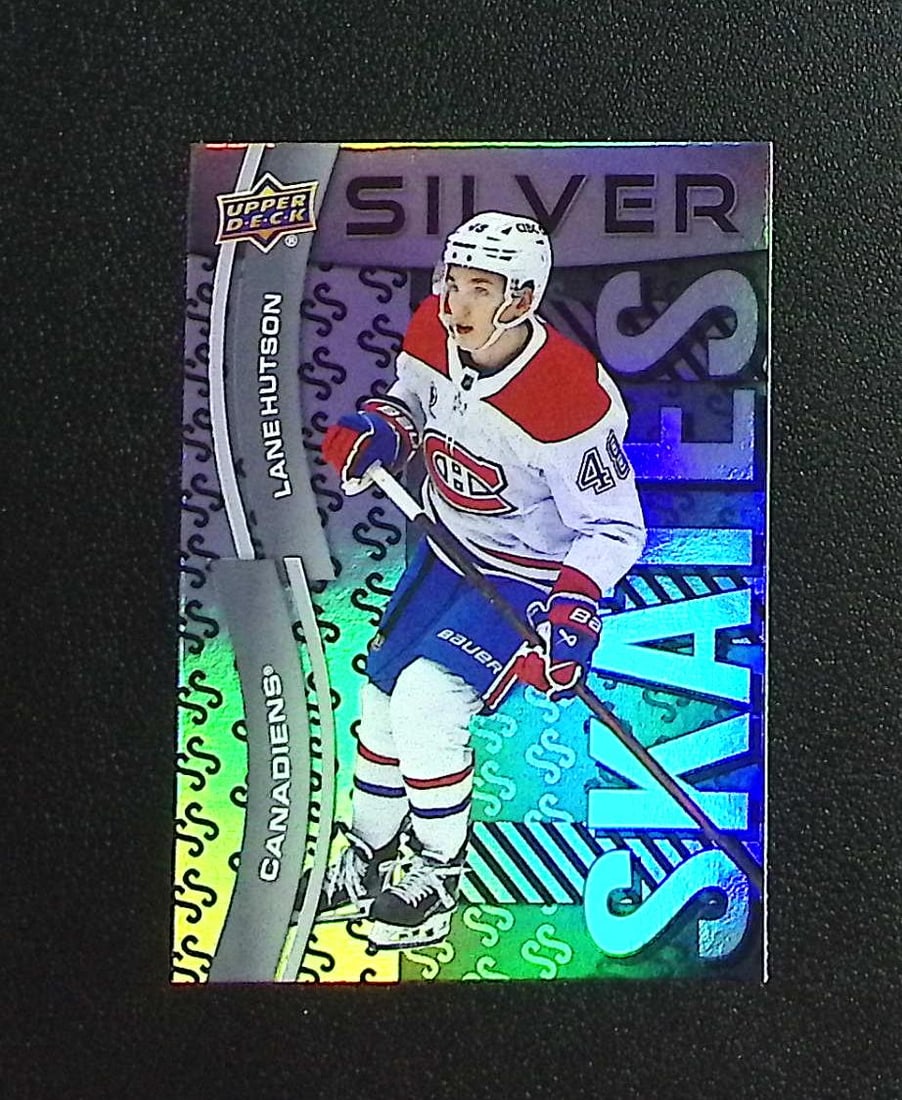 Lane Hutson Rookie Card Silver Skates 2024-25 Upper Deck Extended Series #SS-33