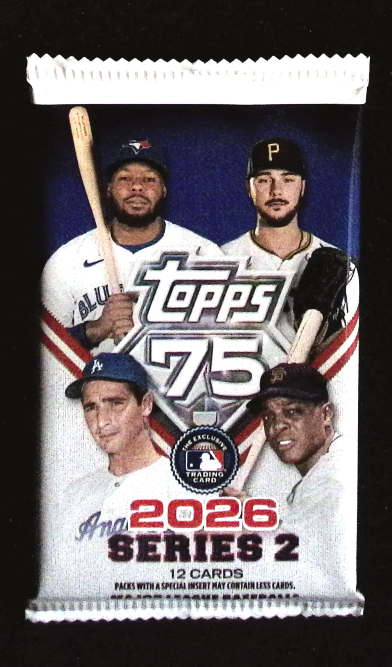 2026 Topps Series 2 Baseball 75th Anniversary BLASTER BOX PACK: Factory Sealed Topps Baseball MLB Trading & Sports Cards, Rookie Cards in this set are Jack Caglianone, Speckled, SP, SSP, Variations, Autographs, Chrome, Refractors, 1976 Topps, Sports Cards for Sale