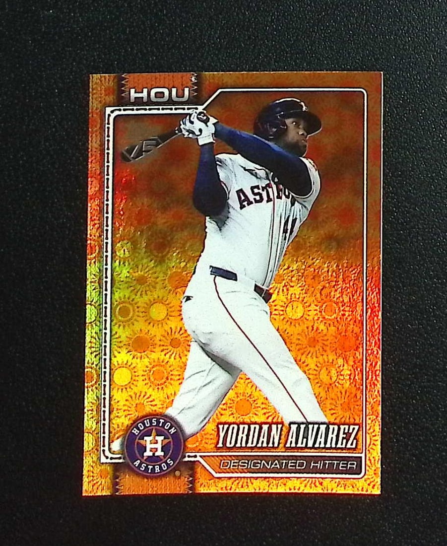Yordan Alvarez Holiday Sun Foil 2026 Topps #468 Houston Astros: Topps, Bowman, & Fanatics Baseball MLB Trading & Sports Cards, Sports Cards for Sale Near Me, World Series & Hall of Fame Players Memorabilia, Refractors, X-Fractors, Numbered, SP, SSP, Valuable Aucti