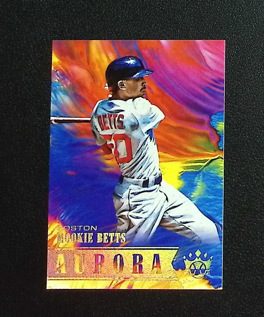 Mookie Betts Aurora 2018 Panini Diamond Kings #A3 Red Sox, Dodgers: Panini, Donruss, & Donruss Optic Baseball MLB Trading & Sports Cards, Sports Cards for Sale Near Me, Prizm, Mosaic, Select, SP, SSP, Auction Memorabilia Lots for Sale On Line, World Series & Hall of