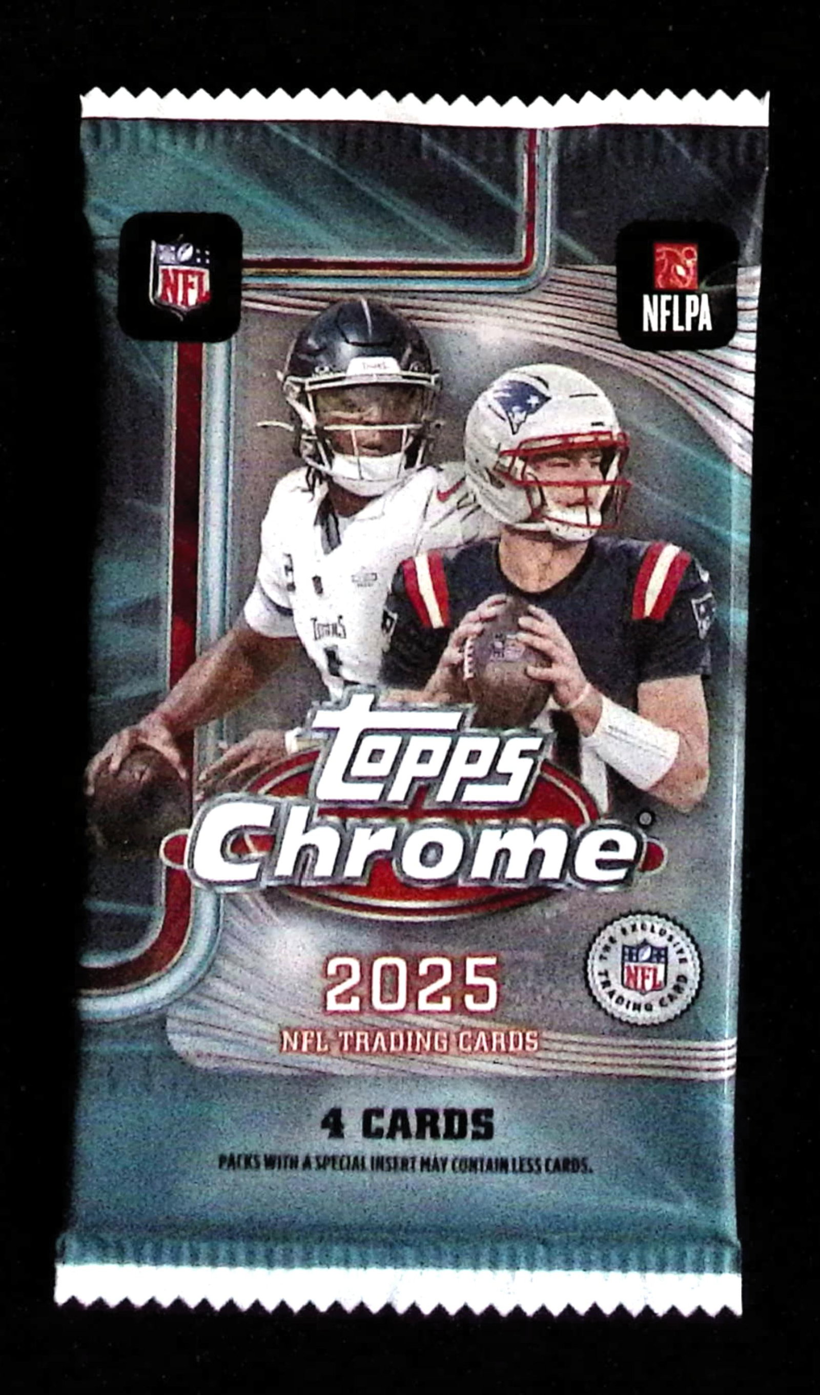 2025 Topps Chrome Football Blaster Box Pack: Topps Football NFL Trading & Sports Cards, Refractors, Prism Refractors, X-Fractors, Sports Cards for Sale Near Me, Super Bowl & Hall of Fame Players, Autographs, SP, SSP, Valuable Auction