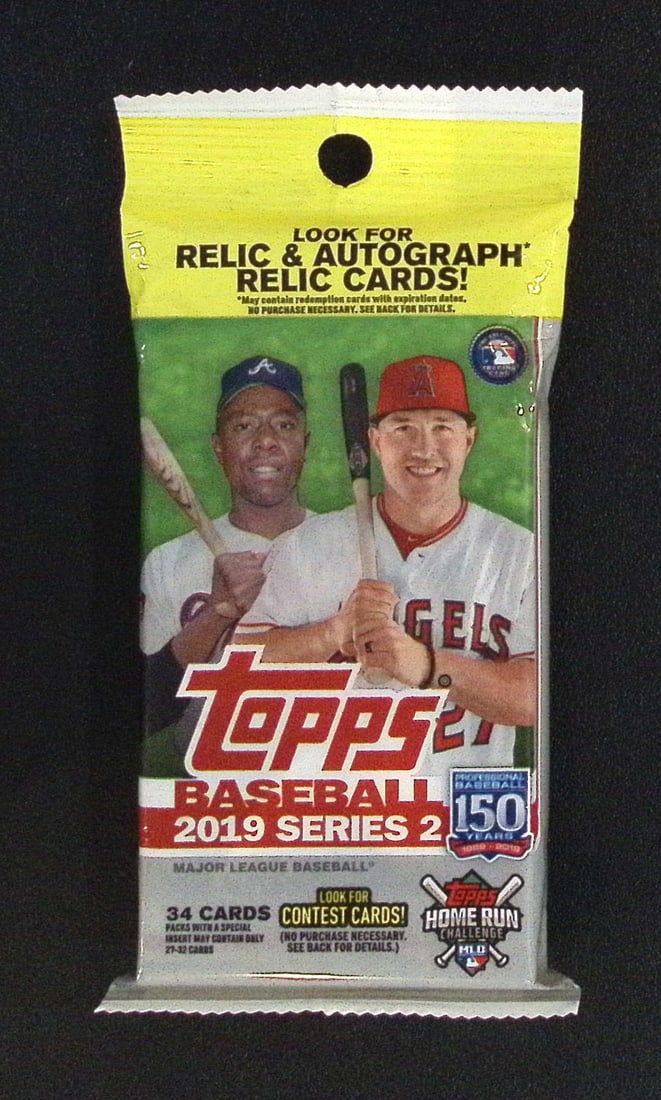 2019 Topps Baseball Series 2 Fat Pack 34 Cards: Topps Baseball MLB Trading & Sports Cards, Sports Cards for Sale Near Me, Auction Baseball Lots for Sale on Line, World Series & Hall of Fame Players