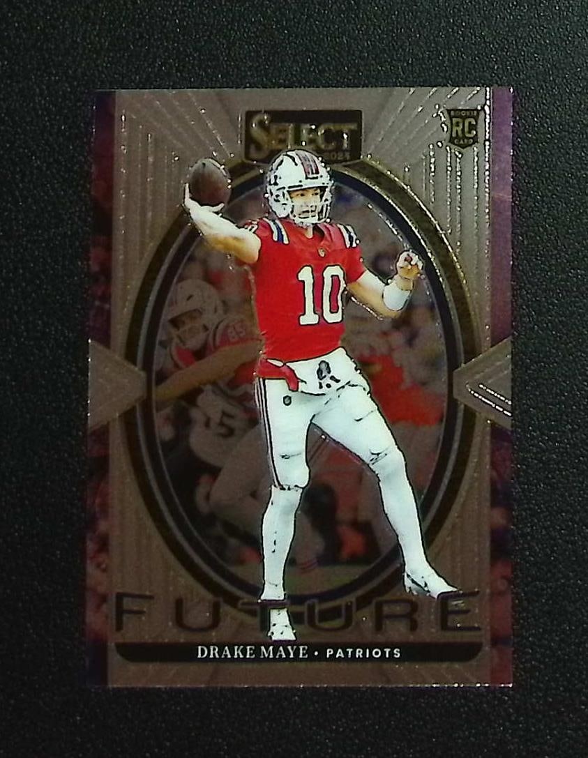 Drake Maye Rookie Card Future 2024 Select #5 New England Patriots: Panini, Donruss Optic, & Donruss Select, Prizm, Mosaic, Contenders, Zenith, Phoenix, Illusions, Absolute, Rookie NFL Sports Trading Cards, SP, SSP, Cards, Football Cards for Sale Near Me, Superbowl & 