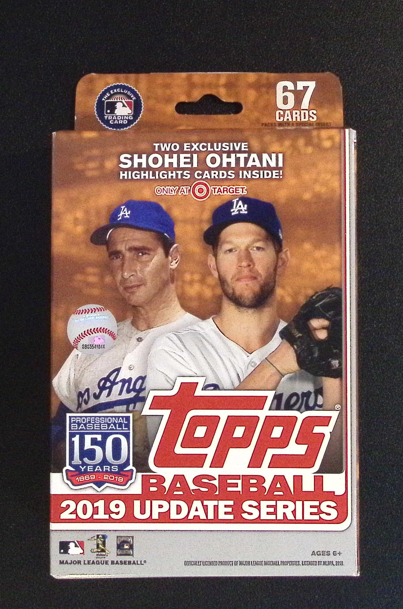 2019 Topps Baseball Update Series Hanger Box. Two Exclusive Ohtani Highlights Cards: 2019 Topps Baseball Update Series Hanger Box 67 Cards. Two Exclusive Ohtanis
