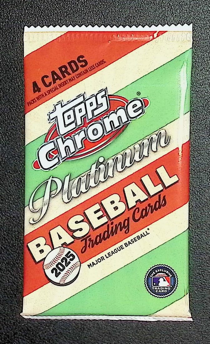 2025 Topps Chrome Platinum Baseball Cards BLASTER BOX PACK: Factory Sealed Topps Baseball MLB Trading & Sports Cards, SP, SSP, Variations, Autographs, Chrome, Refractors, Sports Cards for Sale Near Me, Valuable Auction Lots for Sale on Line