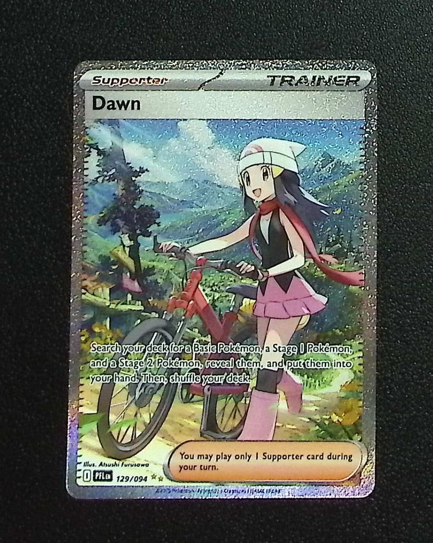 Pokemon Phantasmal Flames Dawn Special Illustration Rare #129: Pokemon Trading Card Game Cards, Charizard, Pikachu, Mewtwo, Reverse Holo, Holo Rare, Secret Rare Cards, Full Art Cards, Eevee, Ultra Rare Card, Illustration Rare, Special Illustration Rare SIR