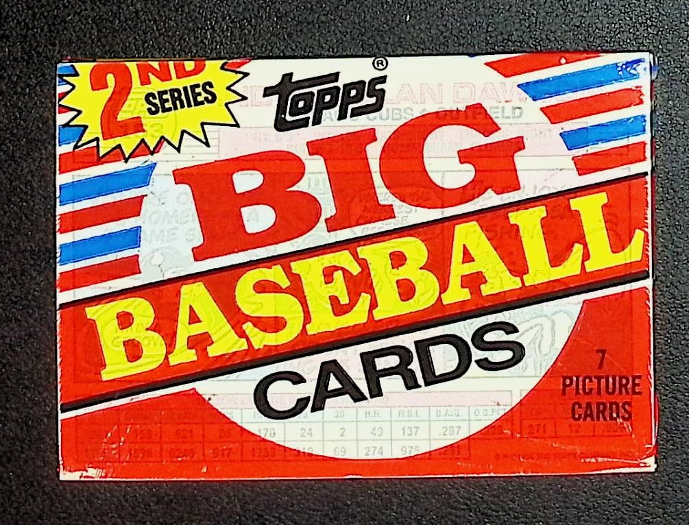 1988 Topps Vintage Big Baseball Cards Series 2 Retail Box Pack Sports Cards (1 of 1)
