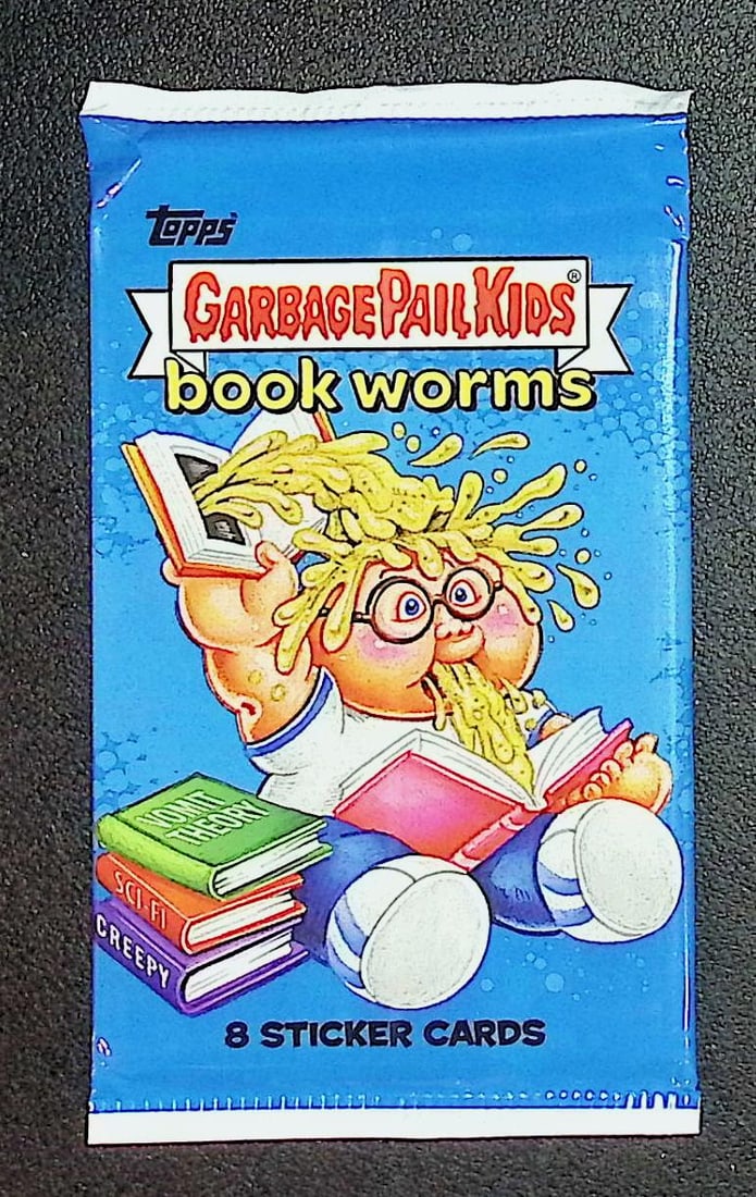 2022 Gargage Pail Kids Bookworms Mega Box Pack: Numbered Cards, Wave Parallels, Topps Trading Cards Sold on Line, Auction Lots for sale on line, Trading Card Stickers