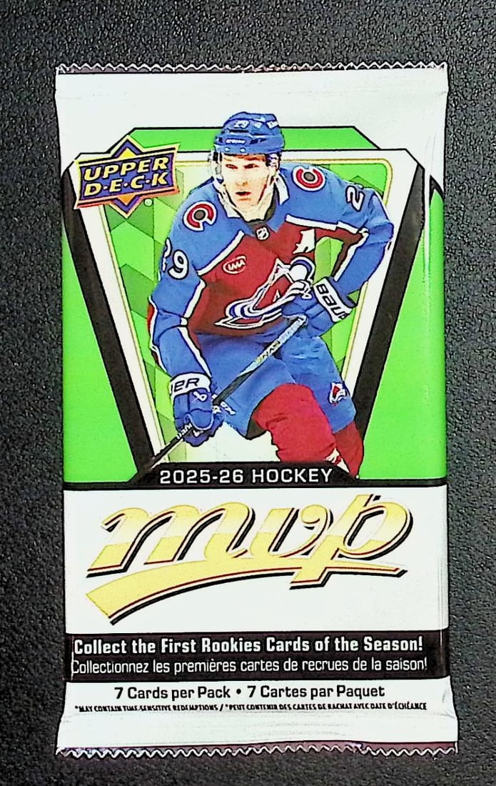 2025-26 Upper Deck MVP Hockey BLASTER BOX PACK - NHL Sports Trading Card: Upper Deck Hockey NHL Trading & Sports Cards, Stanley Cup Winners & Hall of Fame Players, Connor McDavid, Alex Ovechkin, Sports Cards for Sale Near Me, Auction Lots for Sale on Line