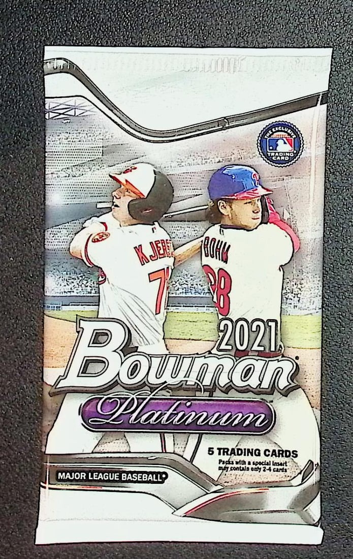 2021 Bowman Platinum Baseball MEGA BOX PACK, Sports Cards, MLB Trading Cards: Bowman Baseball MLB Trading & Sports Cards, World Series & Hall of Fame Players, Auction Lots for Sale On Line, Rookie & Prospect Cards, Refractors, Numbered, SSP, SP