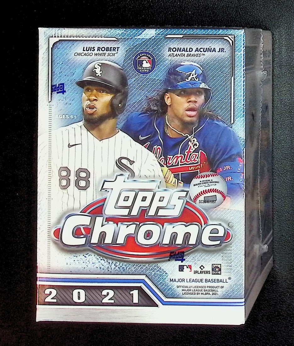 2021 Topps Chrome Baseball BLASTER BOX Sports Cards MLB Trading Cards: Topps MLB Rookie Baseball Trading Cards, Sports Cards for Sale Near Me, World Series & Hall of Fame Players, Shohei Ohtani, Mike Trout, Aaron Judge, Mookie Betts, Boston Red Sox, New York Yankees