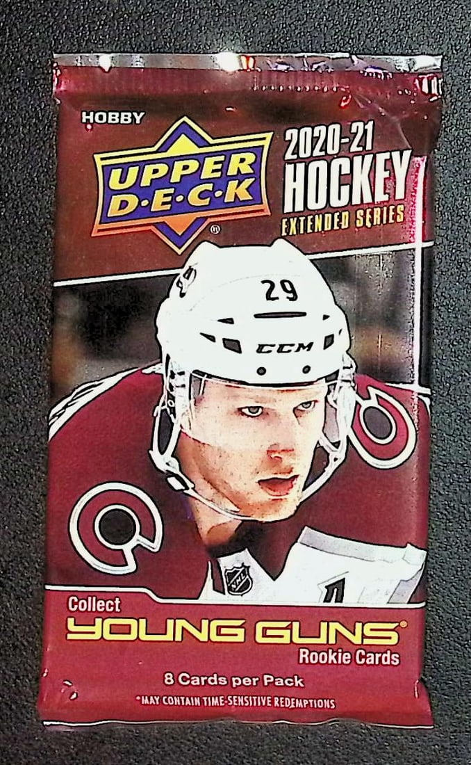 2020-21 Upper Deck Extended Series Hockey Card HOBBY BOX PACK Sports Cards: Upper Deck Hockey NHL Trading & Sports Cards, Sports Cards for Sale Near Me, Connor McDavid, Alex Ovechkin, Sidney Crosby, Nathan McKinnon, Stanley Cup & Hall of Fame Players, Auction Memorabilia Lots