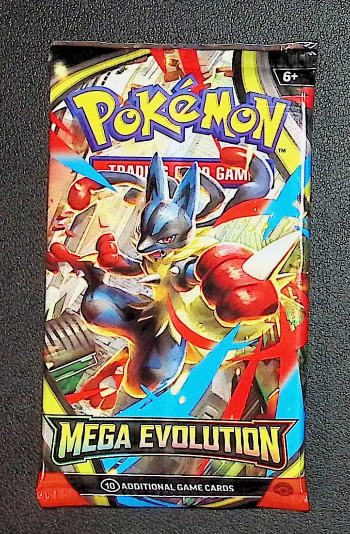 2025 Pokemon Mega Evolutions 10 Card Booster Pack: Pokemon Trading Card Game Cards, Charizard, Pikachu, Mewto, EX, Referse Holo, Holo Rare Cards, Secret Rare Cards, Full Art Cards, Evee, 3 Stars Ultra Rare Cards, Double Rare, Illustration Rare, Specia