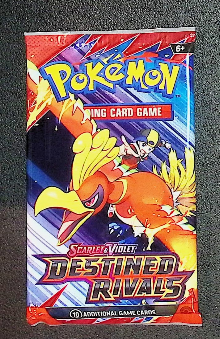 2024 Pokemon Scarlet & Violet Destined Rivals 10 Card Booster Pack Charizard: Pokemon Trading Card Game Cards, Charizard, Pikachu, Mewto, EX, Referse Holo, Holo Rare Cards, Secret Rare Cards, Full Art Cards, Evee, 3 Stars Ultra Rare Cards, Double Rare, Illustration Rare, Specia