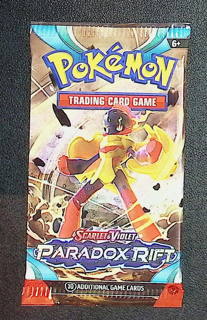 2023 Pokemon Scarlet & Violet Paradox Rift 10 Card TCG Booster Pack, Charizard, Pikachu, Holo: Pokemon Trading Card Game Cards, Charizard, Pikachu, Mewto, EX, Referse Holo, Holo Rare Cards, Secret Rare Cards, Full Art Cards, Evee, 3 Stars Ultra Rare Cards, Double Rare, Illustration Rare, Specia