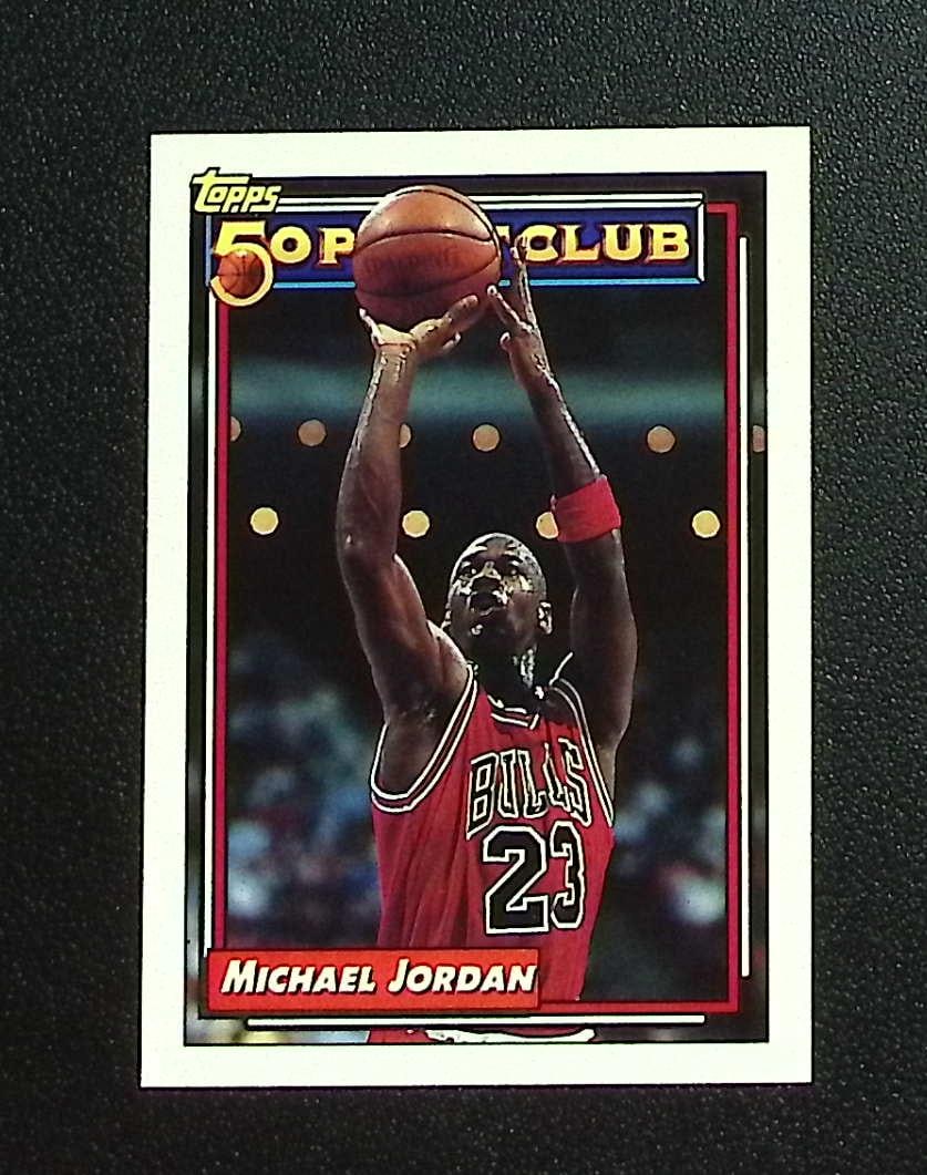 Michael Jordan 50 Point Club 1993-94 Topps #205 Chicago Bulls (1 of 2)