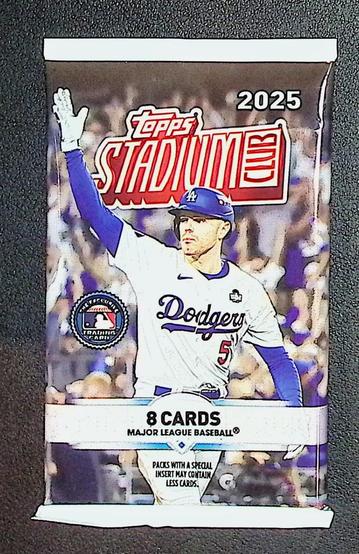 2025 Topps Stadium Club Baseball MEGA BOX PACK (1 of 1)