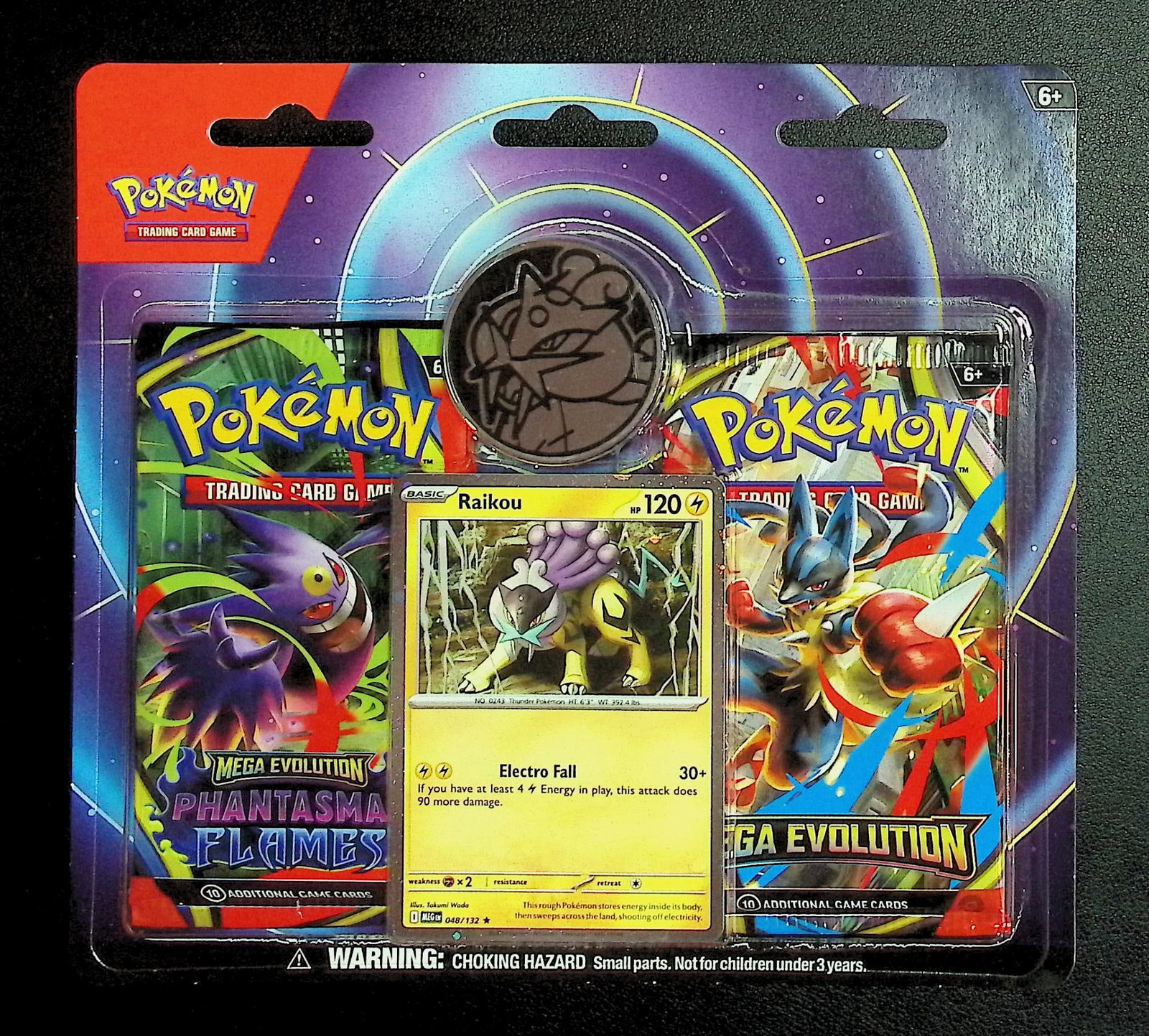 Pokemon Blister Booster Hanger 1 Pokemon Mega Evolutions & 1 Phantasmal Flames: Pokemon Trading Card Game Cards, Charizard, Pikachu, Mewto, EX, Referse Holo, Holo Rare Cards, Secret Rare Cards, Full Art Cards, Evee, 3 Stars Ultra Rare Cards, Double Rare, Illustration Rare, Specia