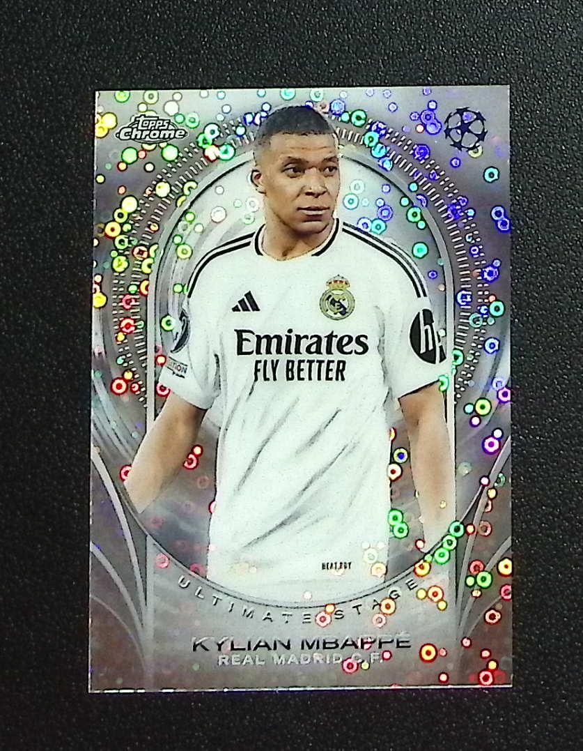 Kylian Mbappe Ultimate Stage 2024-25 Topps Chrome UEFA #USC-48 Real Madrid (1 of 2)