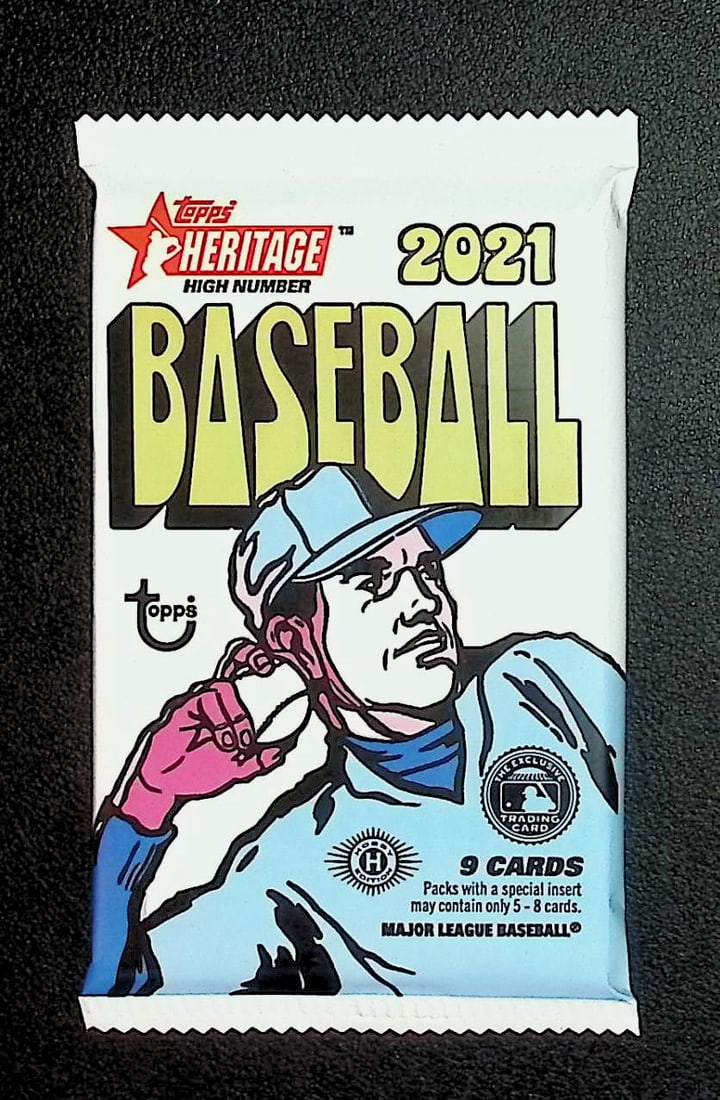 2021 Topps Heritage High Number HOBBY BOX PACK Baseball Card Sports Cards: Topps Heritage Baseball MLB Trading & Sports Cards, Sports Cards for Sale Near Me, World Series & Hall of Fame Players, Auction Lots for Sale on Line, Shohei Ohtani, Sparkles, Rookie Cards, SP, SSP, N