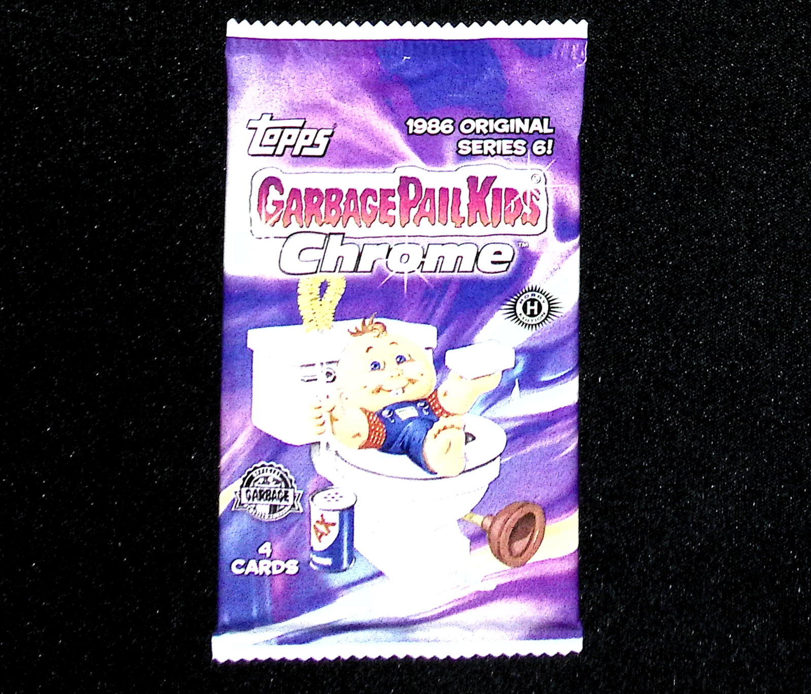 2023 Gargage Pail Kids Chrome Hobby Box Pack 1986 Origianal Series 6! Trading Cards (1 of 1)