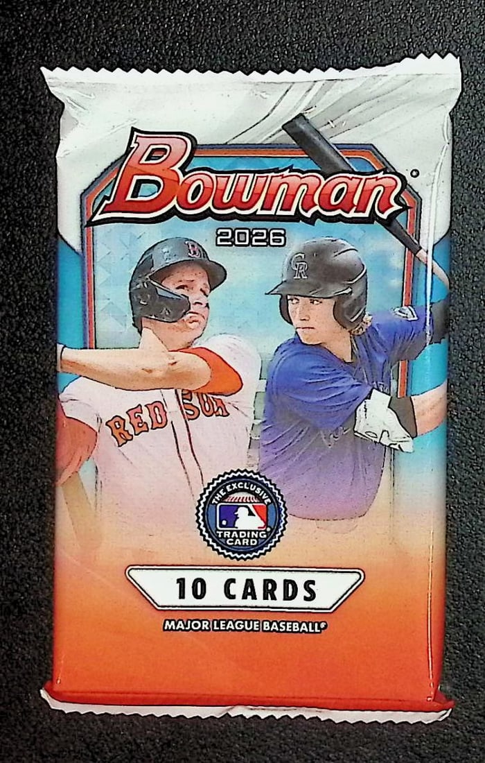 2026 Bowman Baseball Cards BLASTER BOX PACK Roman Anthony Rookie Card, Konnor Griffin Prospect: Set Rookies Include: Cooper Flagg, Kon Knuepple, V.J. Edgecombe, & Carter Bryant. Bowman Basketball NBA Trading & Sports Cards, Sports Cards for Sale Near Me, Champion and Hall of Fame Players, Auctio