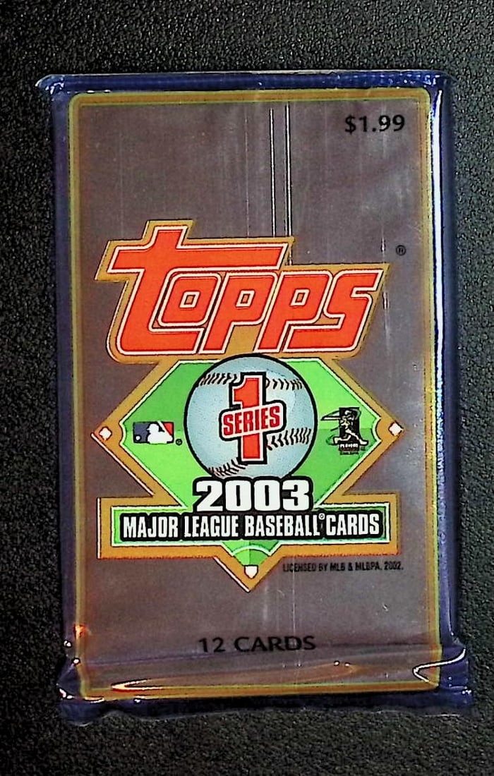 2003 Topps Series 1 Baseball Blaster Box Pack (1 of 1)