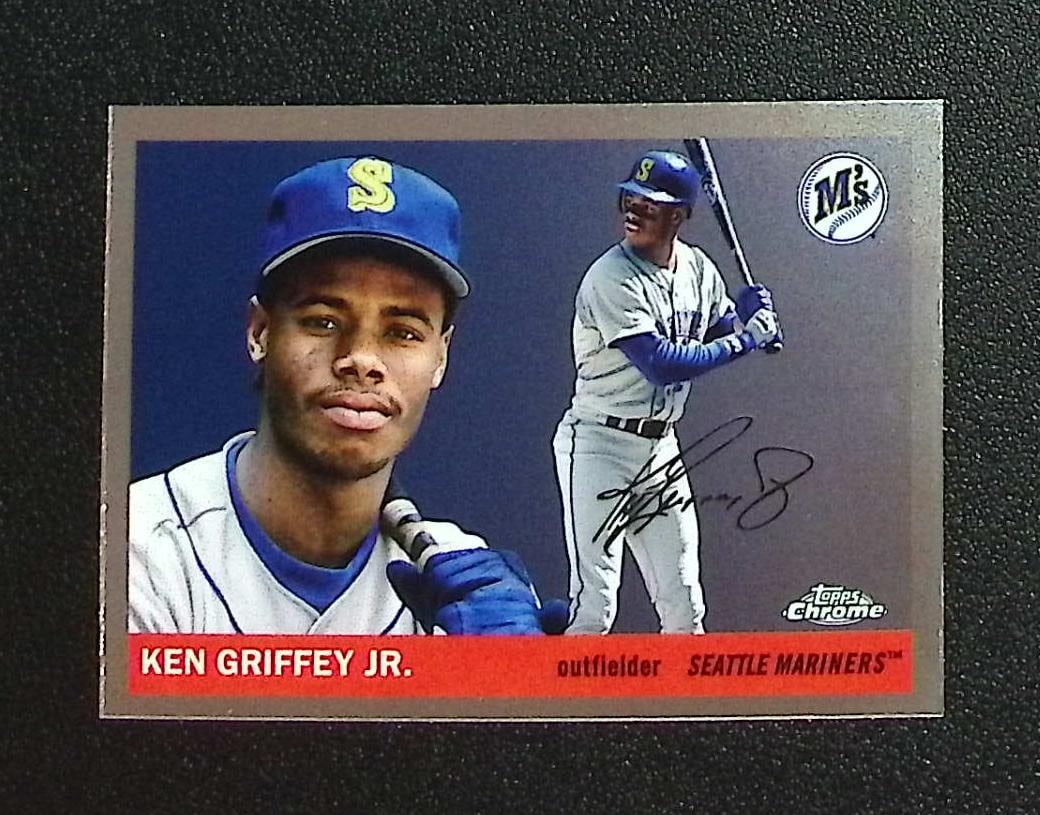 Ken Griffey Jr. 2025 Topps Chrome Platinum #405 Seattle Mariners (1 of 2)