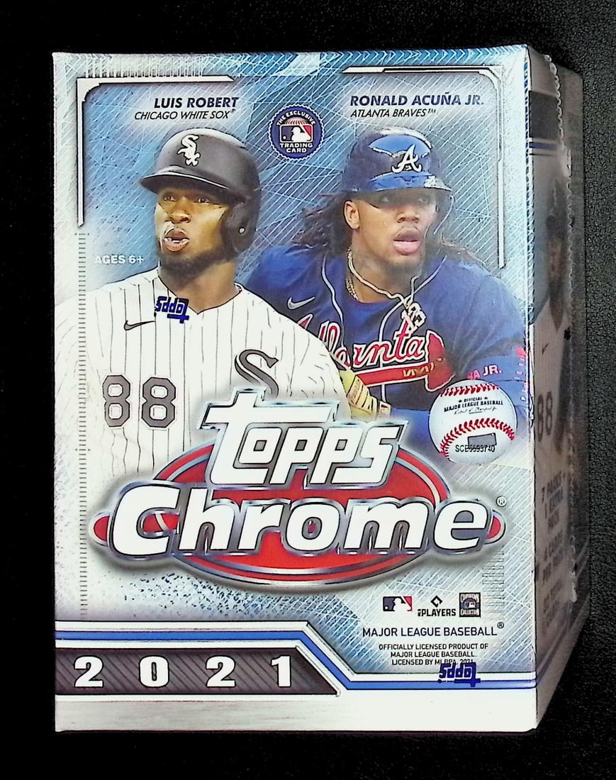 2021 Topps Chrome Baseball BLASTER BOX Sports Cards MLB Trading Cards: Topps MLB Rookie Baseball Trading Cards, Sports Cards for Sale Near Me, World Series & Hall of Fame Players, Shohei Ohtani, Mike Trout, Aaron Judge, Mookie Betts, Boston Red Sox, New York Yankees