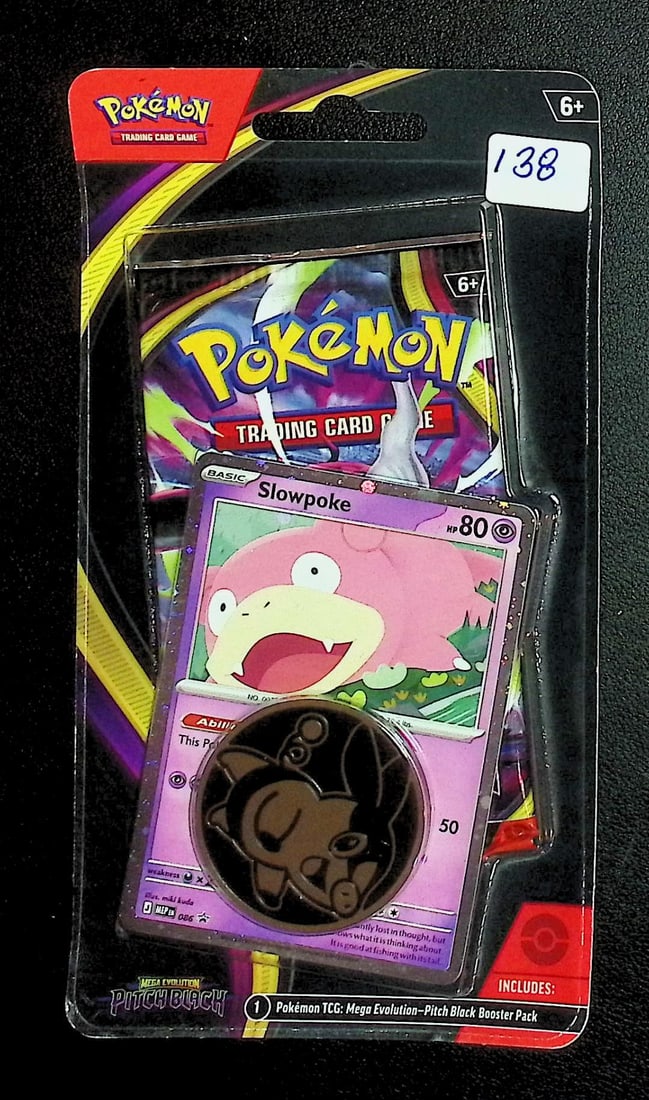 Pokemon Pitch Black Single Booster Blister Hanger w/ 1 Coin & a Promo Card: Pokemon Trading Card Game Cards, Charizard, Pikachu, Mewto, EX, Referse Holo, Holo Rare Cards, Secret Rare Cards, Full Art Cards, Evee, 3 Stars Ultra Rare Cards, Double Rare, Illustration Rare, Specia