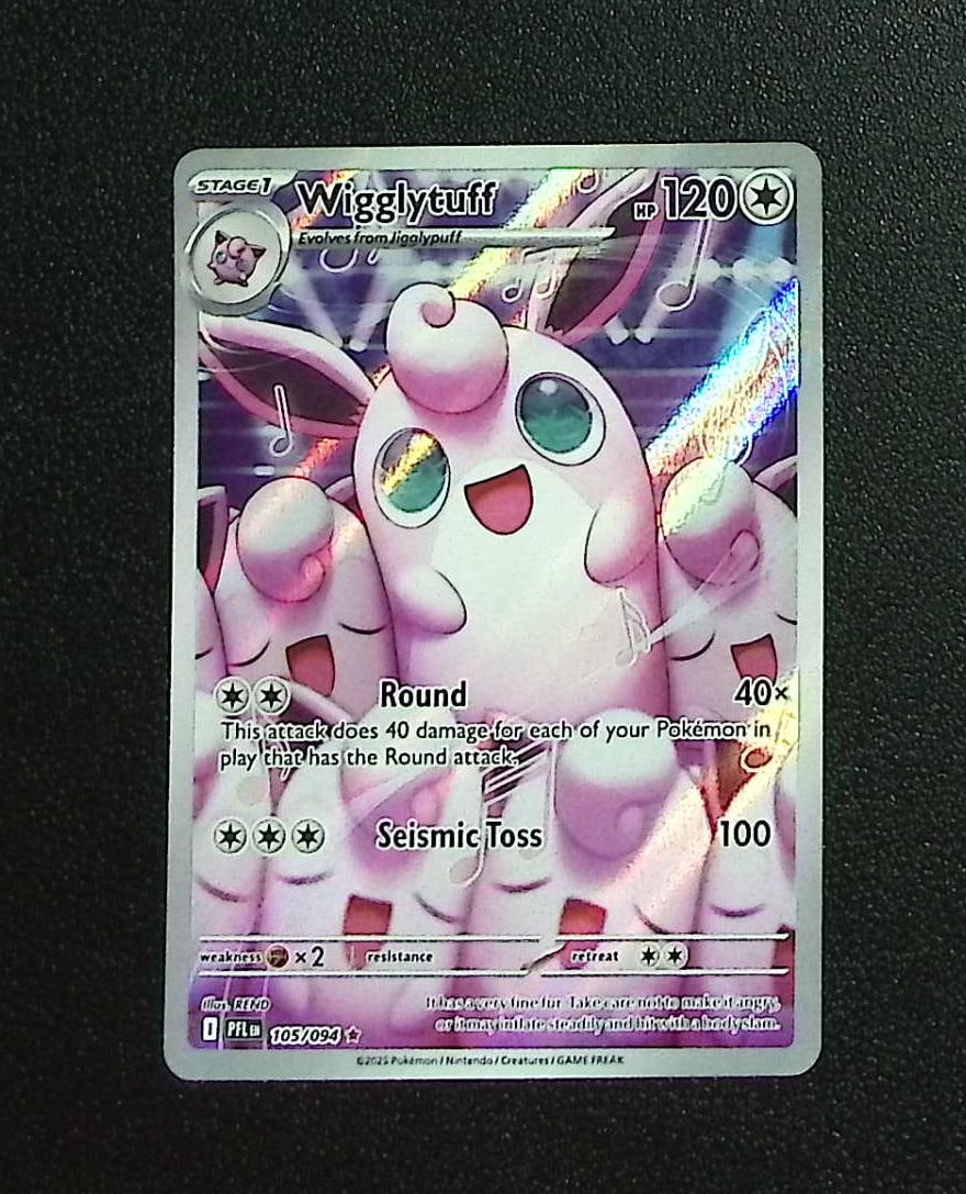 Pokemon Phantasmal Flames Wigglytuff Illustration Rare #105: Pokemon Trading Card Game Cards, Charizard, Pikachu, Mewtwo, Reverse Holo, Holo Rare, Secret Rare Cards, Full Art Cards, Eevee, Ultra Rare Card, Illustration Rare, Special Illustration Rare SIR