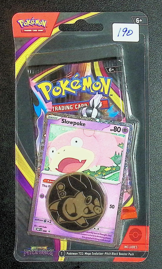 Pokemon Pitch Black Single Booster Blister Hanger w/ 1 Coin & a Promo Card: Pokemon Trading Card Game Cards, Charizard, Pikachu, Mewto, EX, Referse Holo, Holo Rare Cards, Secret Rare Cards, Full Art Cards, Evee, 3 Stars Ultra Rare Cards, Double Rare, Illustration Rare, Specia