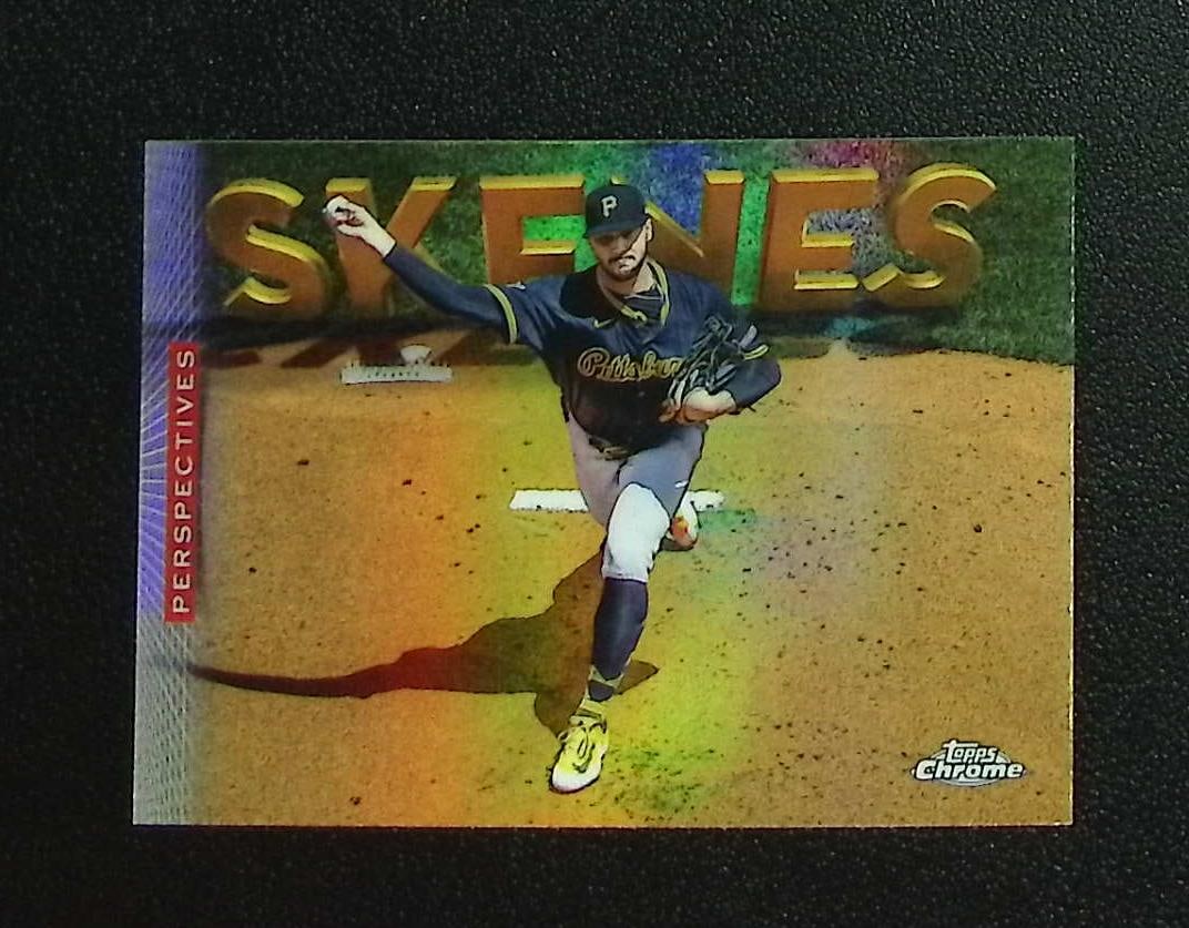 Paul Skenes Perspectives 2026 Topps Chrome #P-8 Pittsburgh Pirates: Topps, Bowman, & Fanatics Baseball MLB Trading & Sports Cards, Sports Cards for Sale Near Me, World Series & Hall of Fame Players Memorabilia, Refractors, X-Fractors, Numbered, SP, SSP, Valuable Aucti