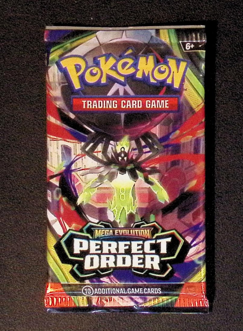 2026 Pokemon Perfect Order 10 Card TCG Booster Pack, Charizard: Pokemon Trading Card Game Cards, Charizard, Pikachu, Mewto, EX, Referse Holo, Holo Rare Cards, Secret Rare Cards, Full Art Cards, Evee, 3 Stars Ultra Rare Cards, Double Rare, Illustration Rare, Specia