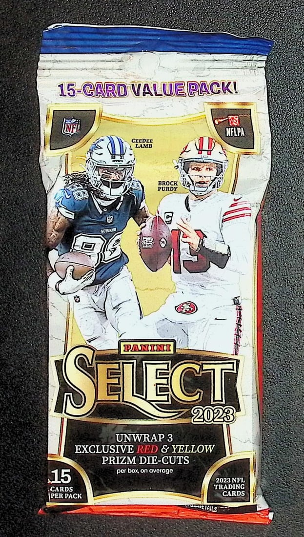 2023-24 Panini Select Football Cards HANGER VALUE PACK - C.J. Stroud Bijan Robinson NFL Trading: Panini Football NFL Trading & Sports Cards, Rookie Cards in this Set are C.J. Stroud, Bijan Robinson, Jaxson Smith-Njigba, Jordan Addison, Brock Bowers, Zebra, Sports Cards for Sale Near Me, Super Bow