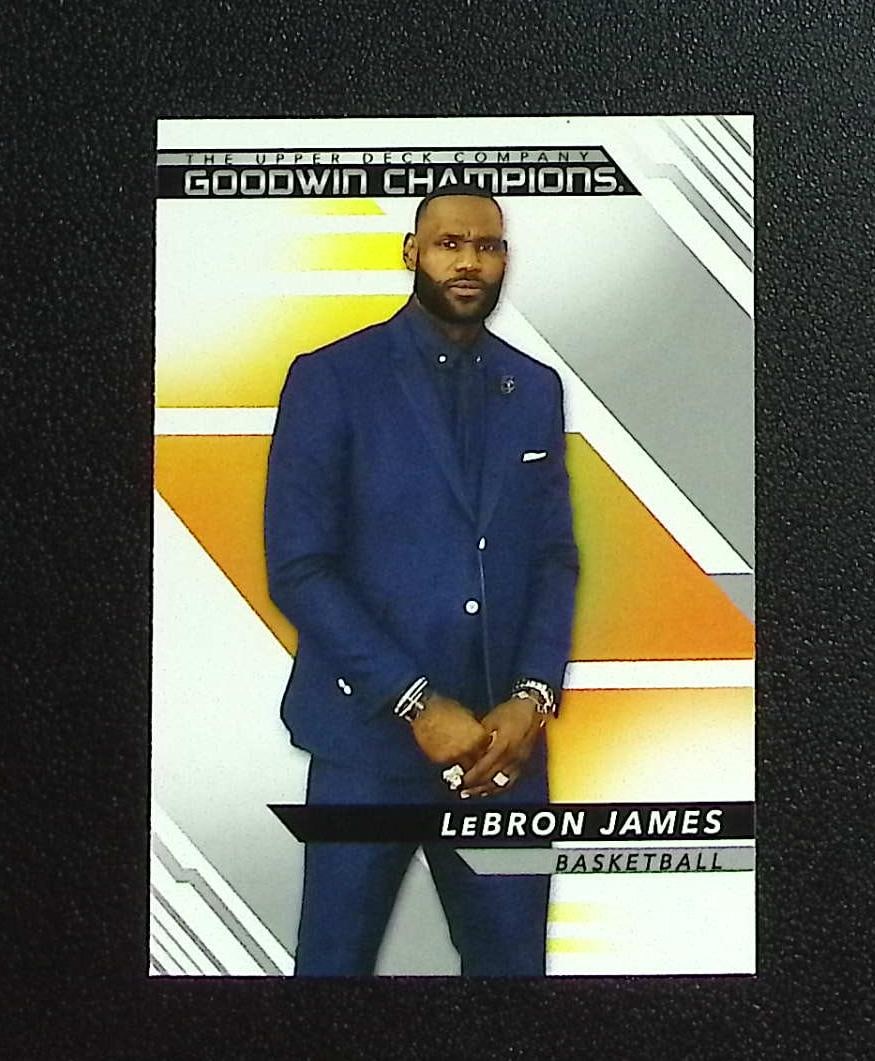 LeBron James 2022 Upper Deck Goodwin Champions #50: Upper Deck Basketball NBA Trading & Sports Cards, Sports Cards for Sale Near Me, Chrome, Refractor, SP, SSP, Valuable Auction Memorabilia Lots Sold On Line, NBA Championship & Hall of Fame Player