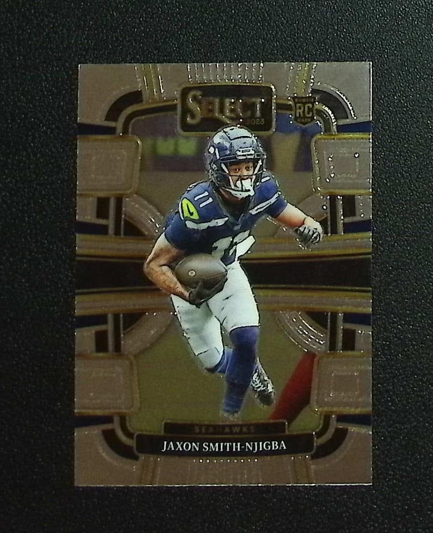 Jaxon Smith-Njigba 2023 Select #87 Seattle Seahawks: Panini, Donruss Optic, & Donruss Select, Prizm, Mosaic, Contenders, Zenith, Phoenix, Illusions, Absolute, Rookie NFL Sports Trading Cards, SP, SSP, Cards, Football Cards for Sale Near Me, Superbowl & 