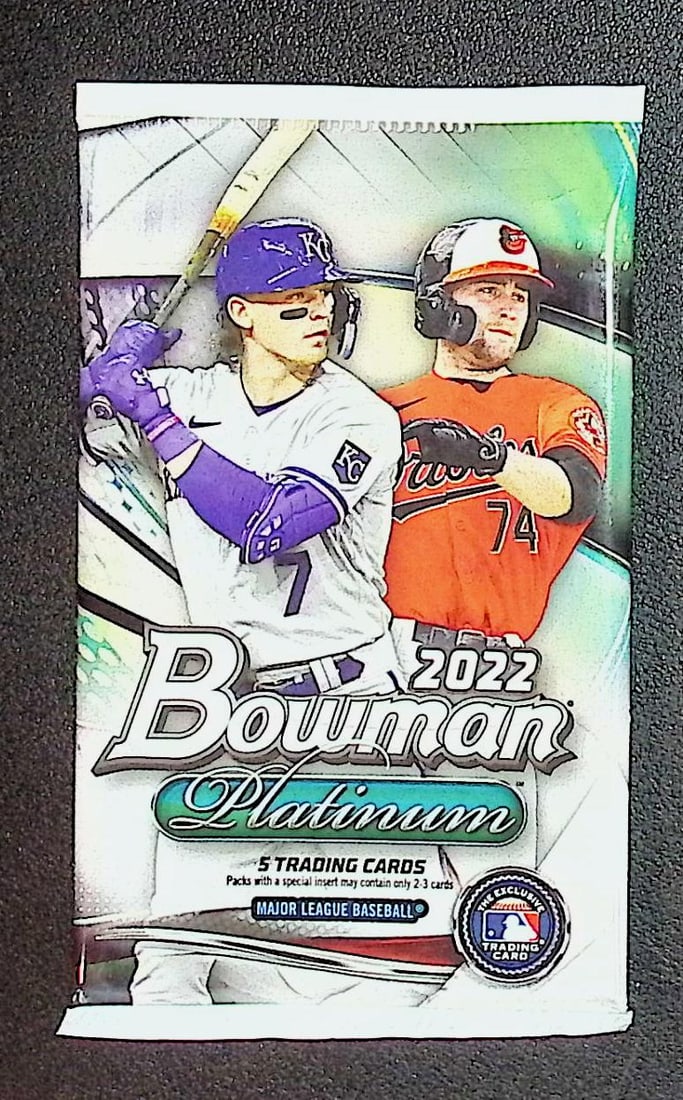 2022 Bowman Platinum Baseball MEGA BOX PACK - Julio Rodriguez Rookie Year: Bowman Baseball MLB Trading & Sports Cards, World Series & Hall of Fame Players, Auction Lots for Sale On Line, Rookie & Prospect Cards, Refractors, Numbered, SSP, SP