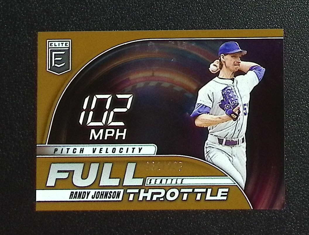 Randy Johnson Full Throttle Orange /275 2026 Donruss Elite #2: Panini, Donruss, & Donruss Optic Baseball MLB Trading & Sports Cards, Sports Cards for Sale Near Me, Prizm, Mosaic, Select, SP, SSP, Auction Memorabilia Lots for Sale On Line, World Series & Hall of F