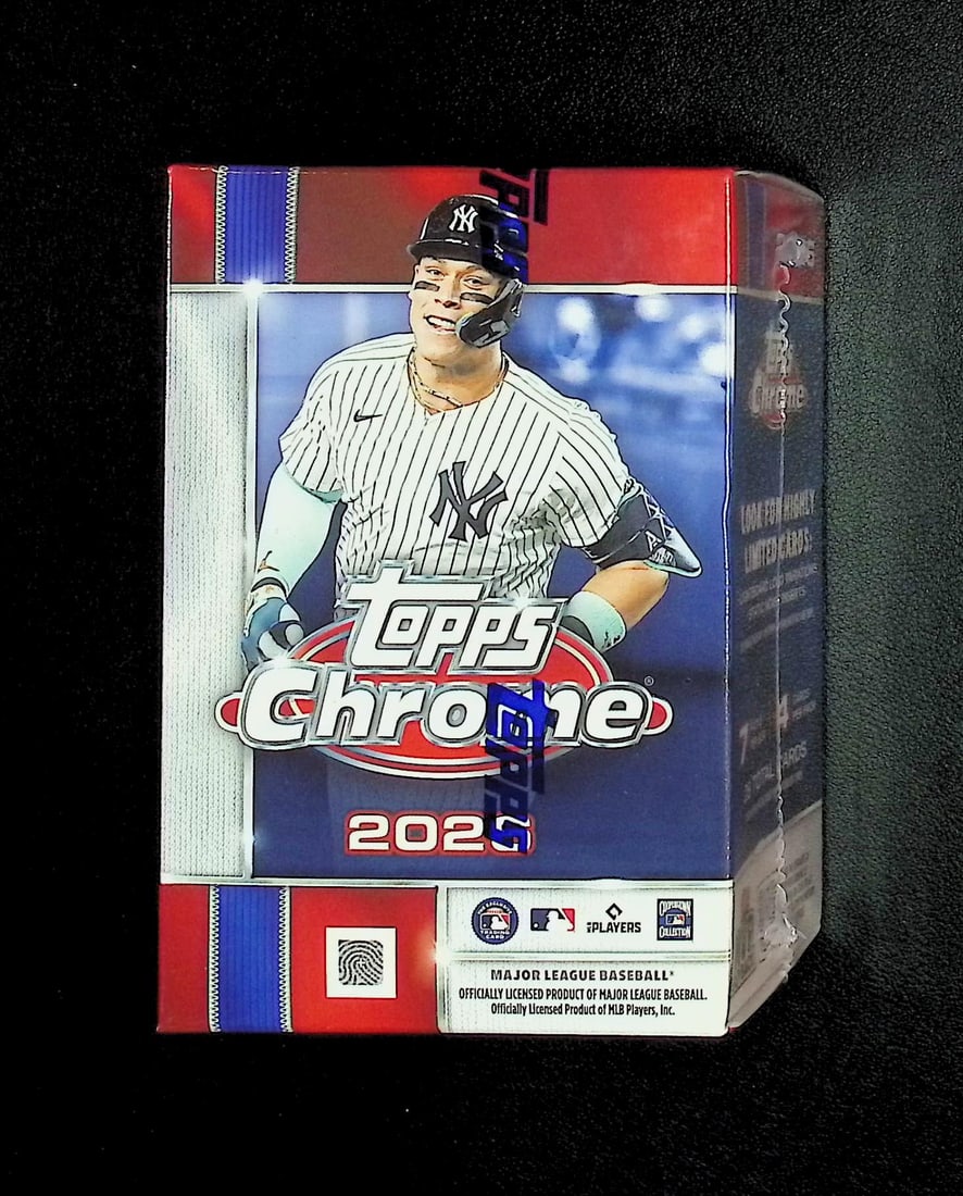 2026 Topps Chrome Baseball Blaster Box: Factory Sealed Topps Baseball MLB Trading & Sports Cards, Rookie Cards in this set are Jack Caglianone, Speckled, SP, SSP, Variations, Autographs, Chrome, Refractors, 1976 Topps, Sports Cards for Sale