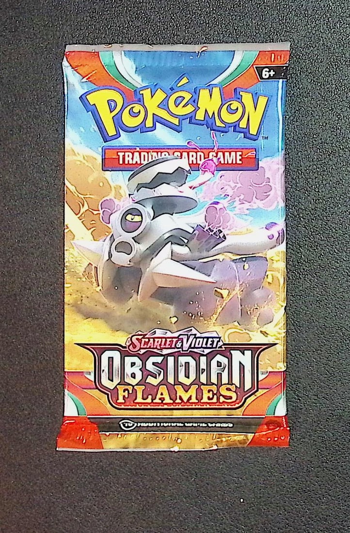 2023 Pokemon Scarlet & Violet Obsidian Flames 10 Card Booster Pack TCG: Pokemon Trading Card Game Cards, Charizard, Pikachu, Mewto, EX, Referse Holo, Holo Rare Cards, Secret Rare Cards, Full Art Cards, Evee, 3 Stars Ultra Rare Cards, Double Rare, Illustration Rare,