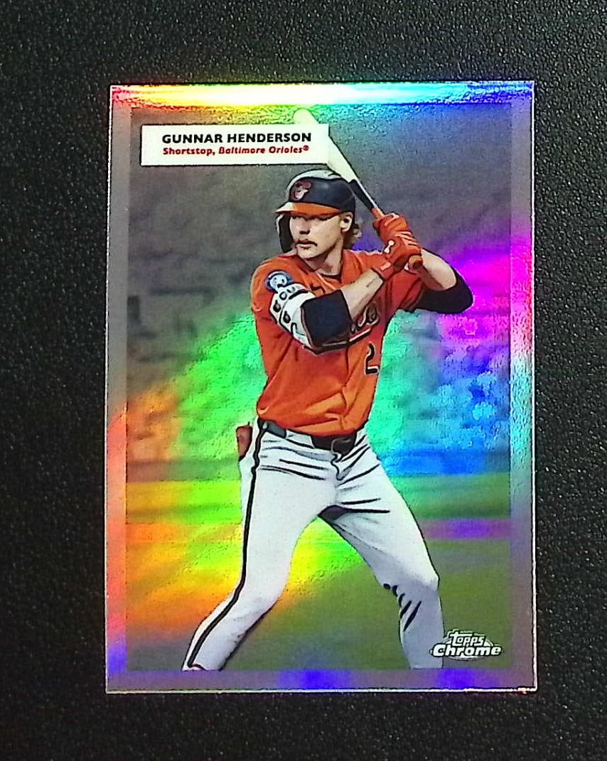 Gunnar Henderson/Cal Ripken Jr. Doubleheader 2025 Topps Chrome Platinum #55DH-13: Topps, Bowman, & Fanatics Baseball MLB Trading & Sports Cards, Sports Cards for Sale Near Me, World Series & Hall of Fame Players Memorabilia, Refractors, X-Fractors, Numbered, SP, SSP, Valuable Aucti