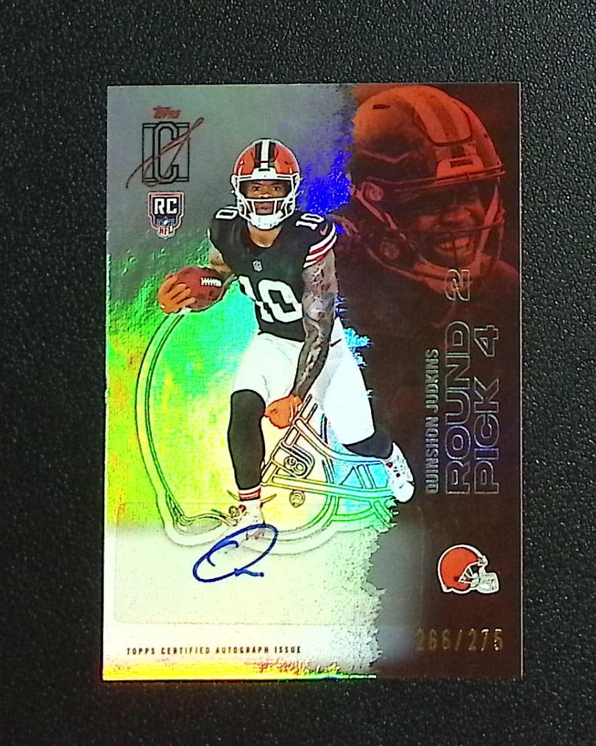 Quinshon Judkins Rookie Auto Silver /275 2025 Topps Signature Class #115 Browns: Topps & Bowman Football NFL Trading Sports Cards, Sports Cards for Sale Near Me, Super Bowl & Hall of Fame Player Cards, Resurgence, Composite, SP, SSP, Valuable Auction Memorabilia Lots For Sale On L