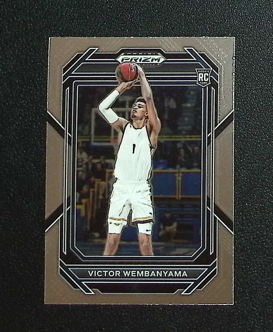 Victor Wembanyama Rookie Card 2023 Prizm Draft Picks #2 Spurs: Panini, Donruss Optic, Donruss Select, Prizm, Mosaic, Contenders, Revolution, Phoenix, NBA Hoops, Rookie NFL Sports Trading Cards, Silver, SP, SSP, Wave Prizms, Numbered Cards, Basketball sports Cards