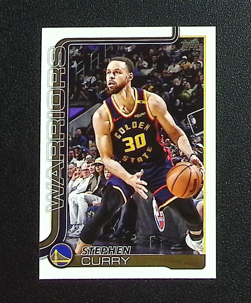 Stephen Curry 2025-26 Topps #135 Golden State Warriors: Topps & Bowman Basketball NBA Trading & Sports Cards, Sports Cards for Sale Near Me, Chrome, Refractor, SP, SSP, Valuable Auction Memorabilia Lots Sold On Line, NBA Championship & Hall of Fame Player 