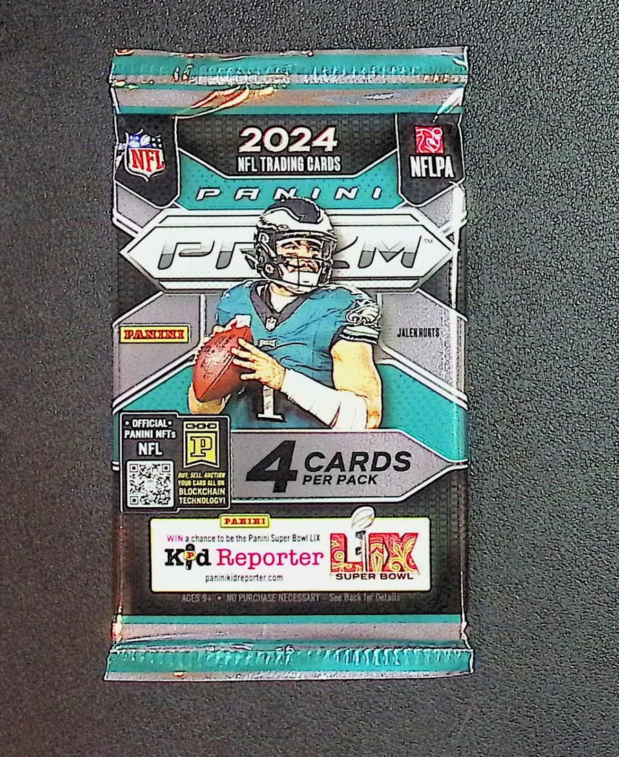 2024-25 Panini Prizm Football BLASTER BOX PACK - Jayden Daniels, 5 Disco Prizms, Bo Nix: Panini Rookie Football NFL Trading & Sports Cards, Rookie Cards in This Set are Jayden Daniels, Bo Nix, Drake Maye, Marvin Harrison, Jr, JJ McCarthy, Football & Sports Cards for Sale Near Me, Silver, 